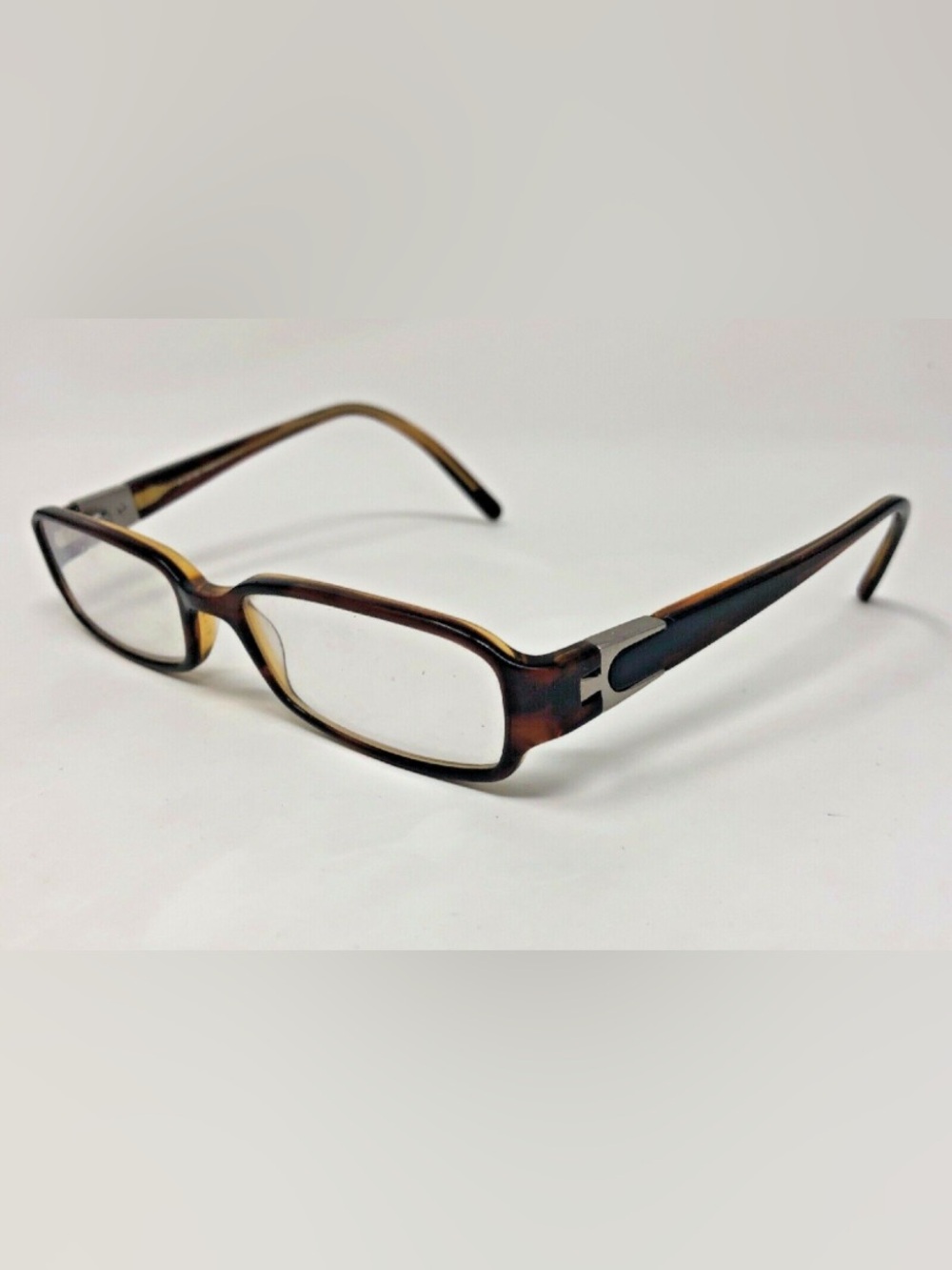 BULOVA “TURIN” Eyeglasses Frame Womens Tortoiseshell Rectangular